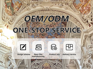 Moulures artistiques sculptées en plâtre léger pour corniches, idéales pour la décoration extérieure moderne des hôpitaux, villas et hôtels - Product Image 3