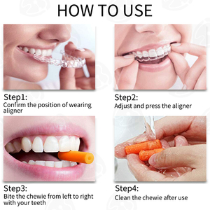 Custom Aligner Chewies professionale strumento di masticazione dentale con servizio OEM per uso ortodontico - Product Image 3