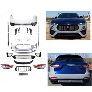 Nuovissimi accessori automobilistici Body Kit paraurti per Maserati Levante Body Kit con gonna laterale della griglia del paraurti posteriore anteriore