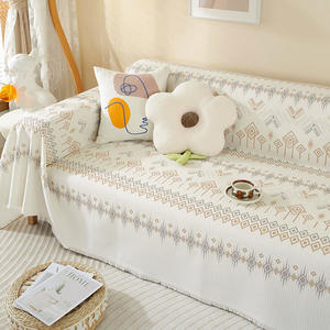 Xinlan confortable ensemble de canapé imprimé moderne housse housse pour meubles canapé ensemble lit - Product Image 1