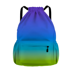 Sac de natation imperméable et respirant - PVC, grande poche avant zippée, fermeture éclair fluide, bretelles réglables pour tous les âges - Product Image 3
