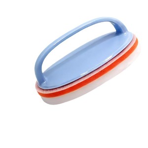 Brosse de nettoyage en éponge avec manche, brosse non électrique pour cuisine, salle de bain, verre, céramique, mur, toilettes - Product Image 1
