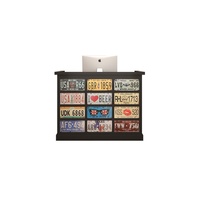 Bureau de réception rectangulaire en MDF GUANKAI pour magasin de vêtements, restaurant, bar, salon de coiffure - Style campagnard américain, ensemble complet