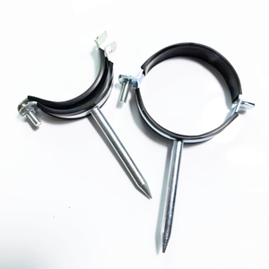 Pince à selle à pointe pour tube à double paroi en acier inoxydable galvanisé au zinc, à charge lourde, 16mm/20mm/25mm, OEM, à prix avantageux - Product Image 1