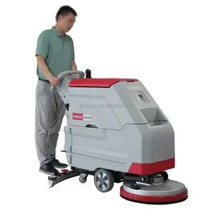 Épurateurs automatiques de plancher de marche-derrière électriques commerciaux autopropulsés d'équipement de nettoyage à vendre