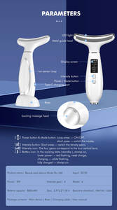 Venta al por mayor ABS dispositivo de belleza de mano para estiramiento del cuello Facial estiramiento de la piel desintoxicación eliminación de pigmentos Función de rejuvenecimiento de la piel - Product Image 3