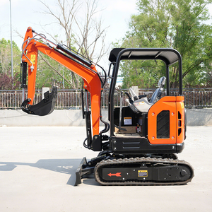 Kostenloser Versand Euro 5 CE EPA Bagger All Terrain Crawler 2,5 Tonnen Small Digger Garden Hydraulischer multifunktion aler Micro Bagger - Product Image 2