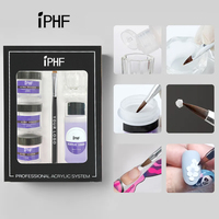 Ensemble personnalisé EMA de poudre à ongles trempage acrylique kit d'ongles en acrylique kit d'ongles en acrylique ensemble complet professionnel pour manucure