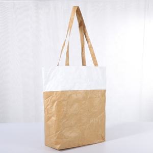 Bolsa de Compras Casual de Papel Tyvek Recubierto, Impermeable y Ecológico, con Logotipo Personalizado, Bolsa de Viaje con Cremallera Dupont - Product Image 3