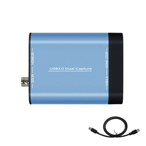 Uc3300hs trò chơi trực tuyến phát sóng trực tiếp 1080P <span class=keywords><strong>OBS</strong></span> VMIX wirecast Xsplit USB3.0 60fps kép SDI HDMI video chụp thẻ hộp Grabber - Product Image 6