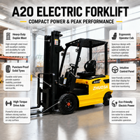 Vente directe d'usine, livraison rapide, chariots élévateurs électriques 1t, 1,5t, 2t, 2,5t, 3t, écologiques et pratiques