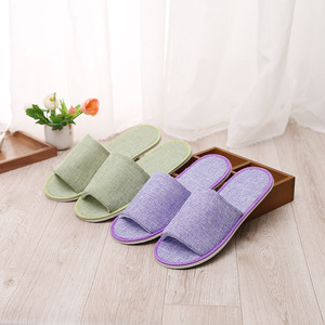Pantoufles d'hôtel jetables écologiques avec logo: Pantoufles 5 étoiles pour <span class=keywords><strong>spa</strong></span> et chambre à coucher et pédicure en gros pour hommes et femmes - Product Image 3