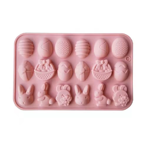 Easter Rabbit <strong>Egg</strong> Silicone Cake <strong>Molds</strong> for Candy Chocolate and Ice Cube Silicone Home Baking <strong>Mold</strong> - Product Image 1