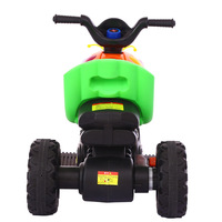 Motos électriques pour enfants à trois roues, rechargeables, avec musique et lumières, en plastique, style course, certifiées CE, vente en gros d'usine, mini, pas chères
