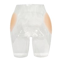 Coussinets en gel de silicone pour femmes grandes tailles, rehausseurs de hanches et fesses sexy pour femmes, fesses artificielles améliorées, 1 paire