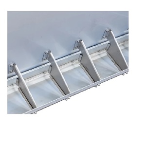 Lợn nuôi trung chuyển <span class=keywords><strong>SS</strong></span> 304 tùy chỉnh đôi bên 8-Hollow thép không gỉ heo con feeders - Product Image 1