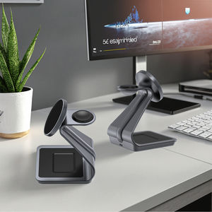 Nouveau Offres Spéciales Portable <span class=keywords><strong>3</strong></span> en 1 support de chargeur rapide sans fil magnétique support multifonction de charge sans fil magnétique pour iPhone - Product Image 6