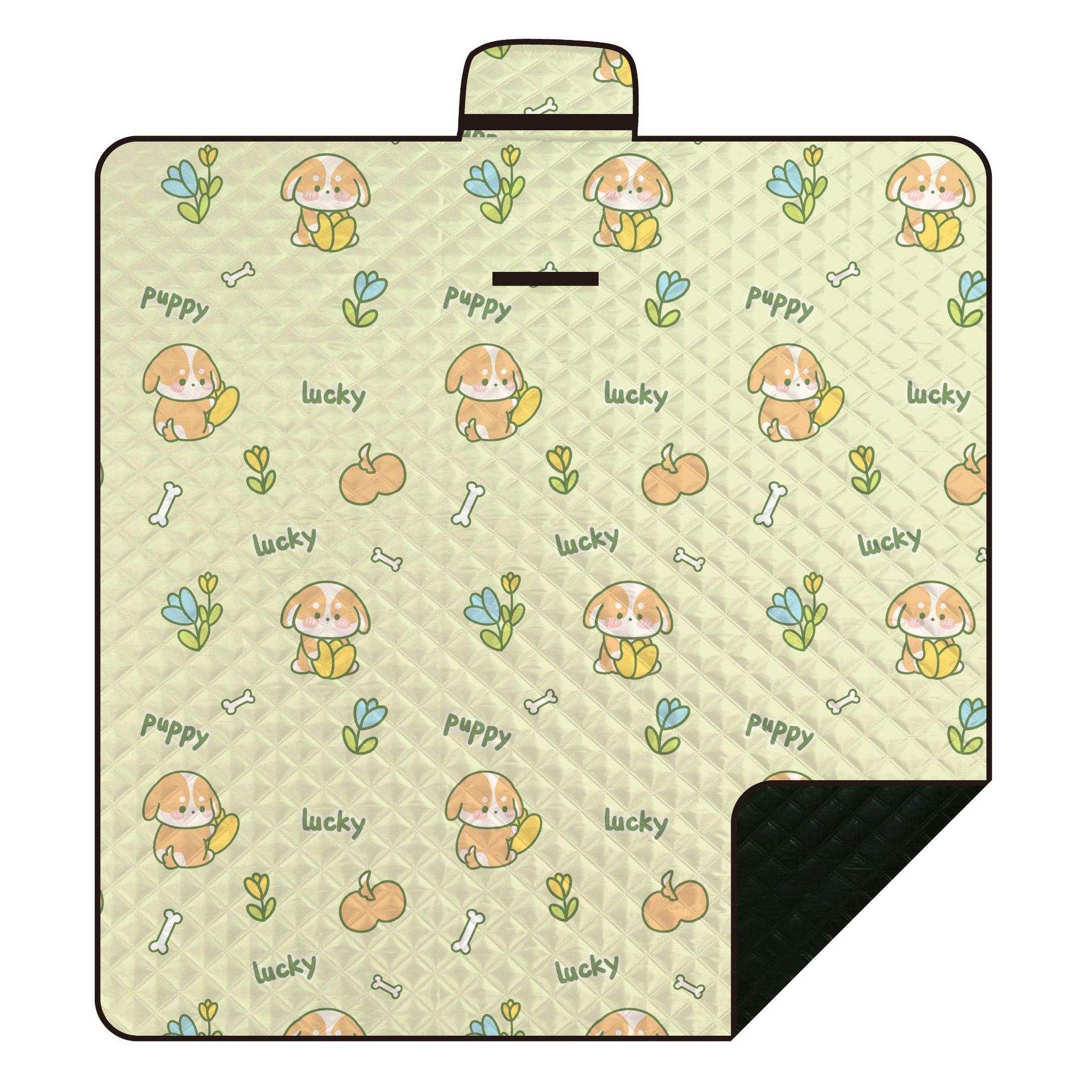 Base en tissu Oxford pour chien porte-bonheur à ultrasons