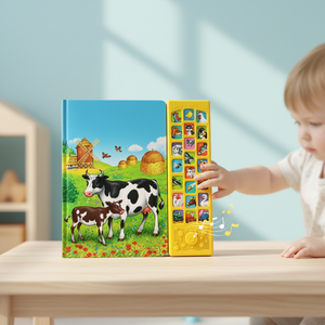 <span class=keywords><strong>Libro</strong></span> <span class=keywords><strong>de</strong></span> Sonidos Personalizado con 22 Botones, <span class=keywords><strong>Libro</strong></span> Educativo Interactivo para Niños con Logotipo e Impresión Personalizados, <span class=keywords><strong>Libro</strong></span> <span class=keywords><strong>de</strong></span> Sonidos OEM ODM - Product Image 6