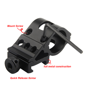 <span class=keywords><strong>45</strong></span> độ phạm vi gắn kết 30mm/25.4mm bù đắp Vòng đèn pin gắn kết phạm vi gắn kết cho đèn pin - Product Image 2