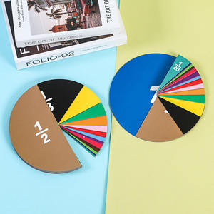 Cerchi Frazionari Magnetici in Spugna EVA, Materiale Didattico Montessori per Matematica, Giocattoli Educativi per l'Apprendimento Precoce e lo Sviluppo dell'Intelligenza - Product Image 4