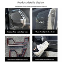 Accessoires de voiture Protège-pieds de porte anti-rayures anti-poussière Accessoires de paillasson Intérieur pour Jetour T2 Traveller