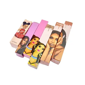 럭셔리 도매 립스틱 포장 상자 립글로스 모양의 상자 화장품 상자