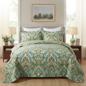 140x200 Mỹ và Châu Âu tất cả các mùa Polyester cotton bedspread <span class=keywords><strong>Set</strong></span> Quilt <span class=keywords><strong>bedding</strong></span> <span class=keywords><strong>SET</strong></span> để bán - Product Image 1