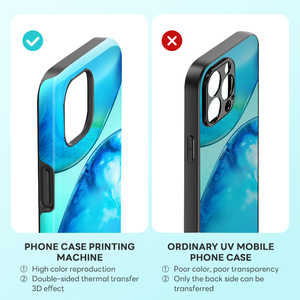 Nouvelle coque de téléphone 3D par sublimation pour entreprise : Créez votre propre étui personnalisé avec photo, <span class=keywords><strong>texte</strong></span> et logo pour les boutiques d'accessoires de téléphonie - Product Image 6