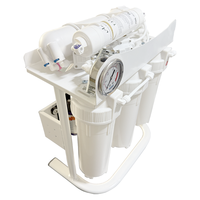 Système de filtration d'eau électrique pour toute la maison sous l'évier, filtration en 5 étapes, surveillance du TDS, fonction d'eau chaude, débit de 50 GPD