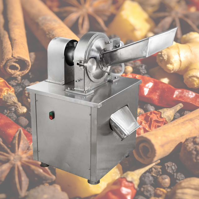 Stainless Steel Spices Herbs Tea Leaves Grain Mill Grinder Electric 220v Flour Making Machine Pulverizer Machine for Food
