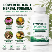 Capsules lymphatiques Nouvelle Arrivée Marché US TK Amazon Stock Direct Usine Transfrontalier Densité Osseuse Améliorée Adultes 60 Capsules