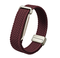 Bracelets de montre en nylon tressé avec boucle magnétique OEM en gros, accessoires de remplacement pour Fitbit Air
