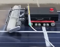 Robot de nettoyage automatique de panneaux solaires OEM/ODM TGQX260422, brosse de nettoyage intelligente, machine de nettoyage PV, centrale solaire