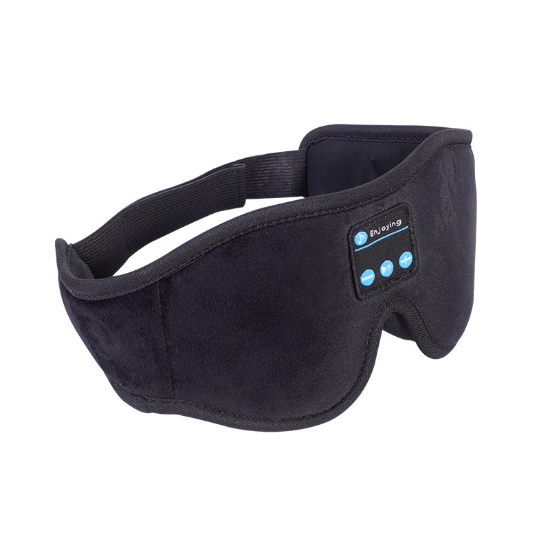 Wireless Bluetooth 5.0 Sleep Mask – Washable 3D Eye Mask with Built-In Earphones & Massage - View 2