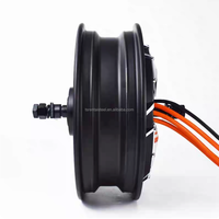 Moteur de 5e génération de 10 pouces 4500W (à aimants) ; Aimants 45H ; Stator 18 pôles ; Sortie 4 fils ; Double capteurs Hall
