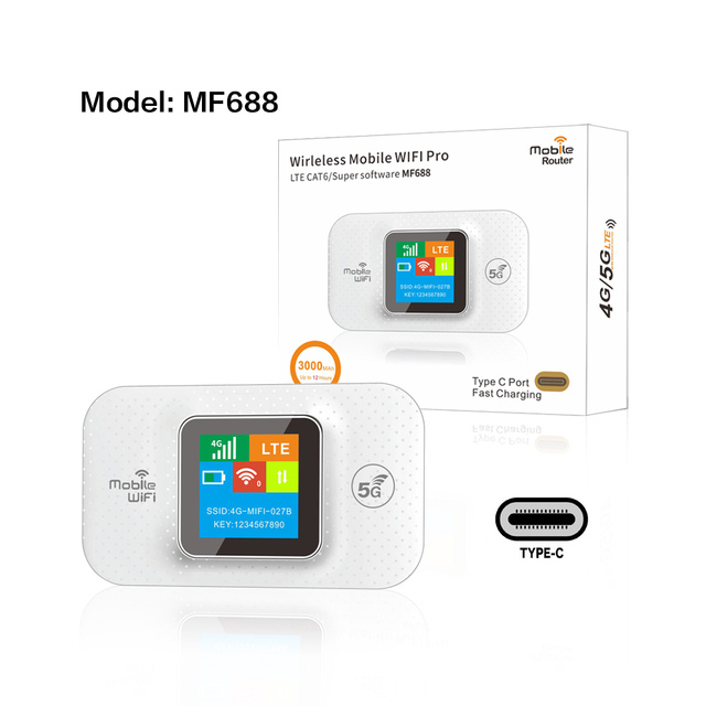 High Speed 4G LTE Mobile Router 3000mAh Iraqi Version Micro USB Mifis Pocket WiFi Router Modem Portable WiFi Sharing Hotspot