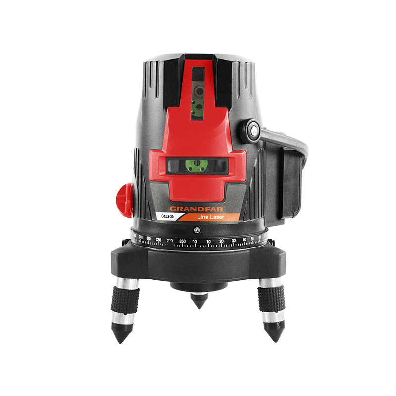 GRANDFAR дешевый 30 м 2 линии зеленый луч Автоматическая 3d перекрестная самовыравнивающаяся машина линия вращающиеся Лазерные уровни
