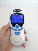 Appareil d'électrothérapie portable TENS, masseur électronique à impulsions pour la gestion de la douleur par électrothérapie