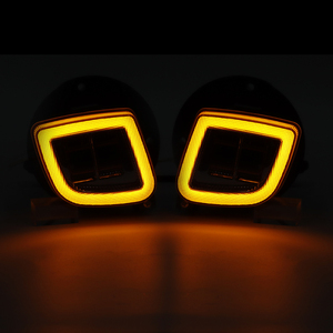 Luz Antiniebla LED con Halo Blanco y Señal de Giro Ámbar para <span class=keywords><strong>Honda</strong></span> Goldwing GL1800 2012-2017, para Motocicleta Gold Wing GL 1800 F6B Valkyrie - Product Image 5