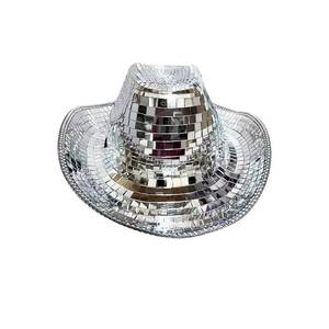 Sombrero de Vaquero/Vaquera con Bola de Discoteca de Cristal al por Mayor de Fábrica - ¡Venta Caliente para Fiestas de Cumpleaños y Despedidas de Soltera! - Product Image 5
