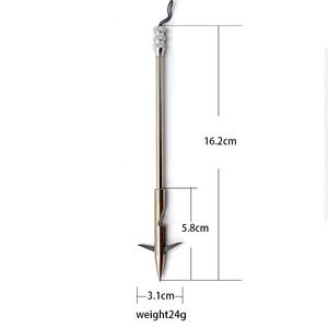 10 pièces fléchettes de poisson en métal de haute qualité pour la chasse en plein air et le divertissement de fronde pour le ruisseau de lac de rivière - Product Image 3