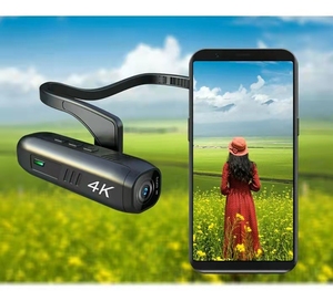 Anti-Shake 4K 60fps Full HD Vlogging YouTube telecamera Wifi impermeabile casco <span class=keywords><strong>da</strong></span> caccia sport DV testa telecamera montata - Product Image 3