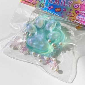 Nouveaux jouets en TPR Kawaii Squishy en forme d'aliments, jouets souples à presser, adorables jouets Squishy pour enfants, Squishy Patte de Chat en Gelée - Product Image 6