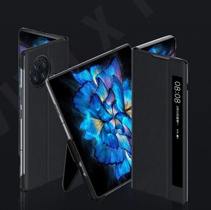 Coque de Téléphone pour Écran Pliant, Étui en Cuir Intelligent avec Fenêtre, Protection Officielle pour Vivo X Fold - Product Image 6