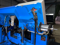 Scie à ruban CNC GHS4235 pour la découpe des métaux, 350 mm, haute précision, transmission manuelle par engrenages, alimentation automatique, vente directe d'usine
