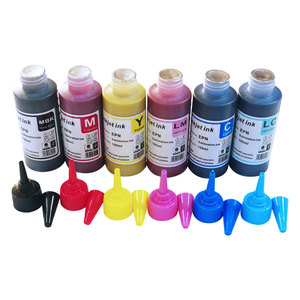 Xingyan fábrica al por mayor 100mL sublimación <span class=keywords><strong>tinte</strong></span> para tinta para <span class=keywords><strong>tela</strong></span> impresora de transferencia de calor CMYKLCLM 6 colores - Product Image 3