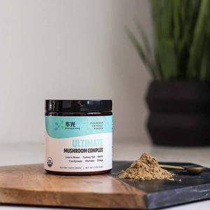 OEM 100% bubuk ekstrak Jamur ORGANIK MURNI Usda surai singa organik, Reishi,<span class=keywords><strong>Cordyceps</strong></span>,Chaga, ekor Turki, Maitake nyata Fruitin - Product Image 3