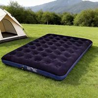 Matelas Gonflable Robuste Queen Size Facile à Ranger, Matelas Pneumatique Gonflable Queen de 24 Pouces, Lit Gonflable Queen Size