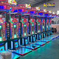 Console de jeu électronique de divertissement à monnayeur, grand modèle, pour boxe, avec support anglais et couleur personnalisable, vente en gros fabricant